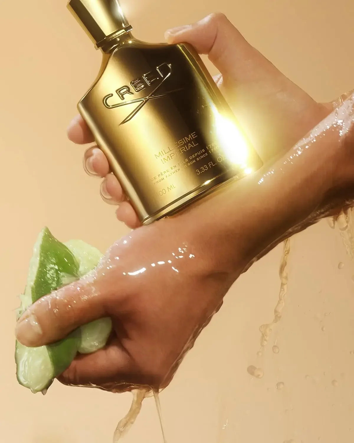 Creed Millésime Collection 3.4oz – Aventus, Silver Mountain & Imperial | Long Lasting Unisex Perfume Gift for Christmas Holidays