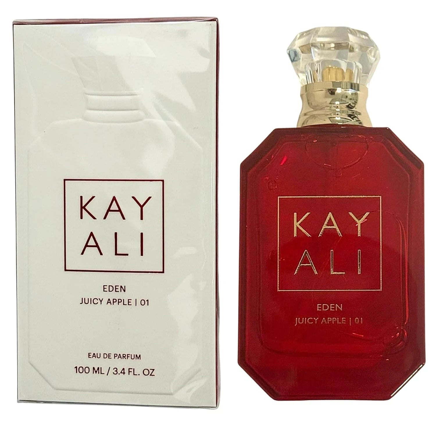KAYALI Eden Juicy Apple 01 Long Lasting Eau De Parfum Spray 100ml Premium Scented Perfume for Women