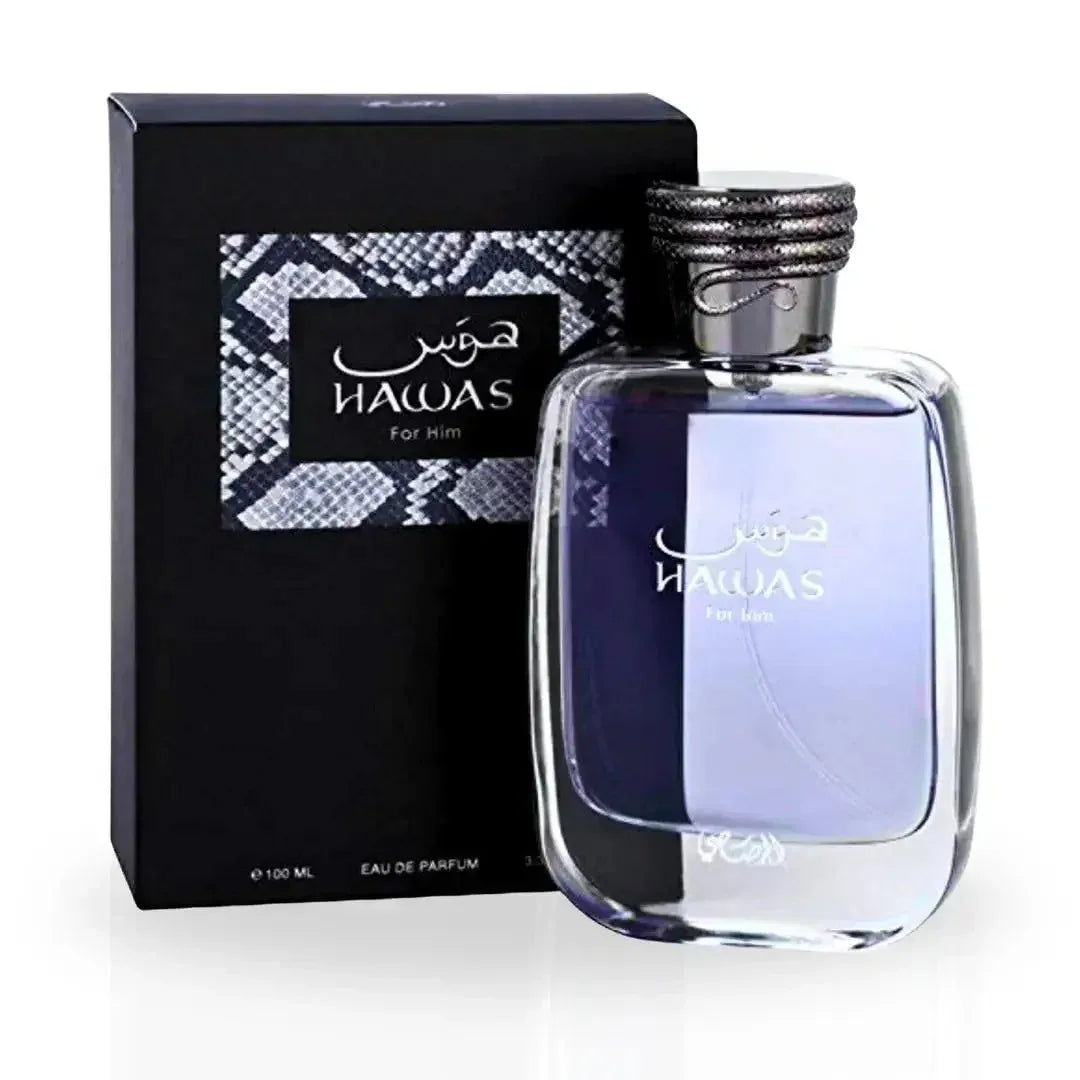 RASASI Hawas for Men Eau De Parfum Spray 3.33 Ounce Fragrance