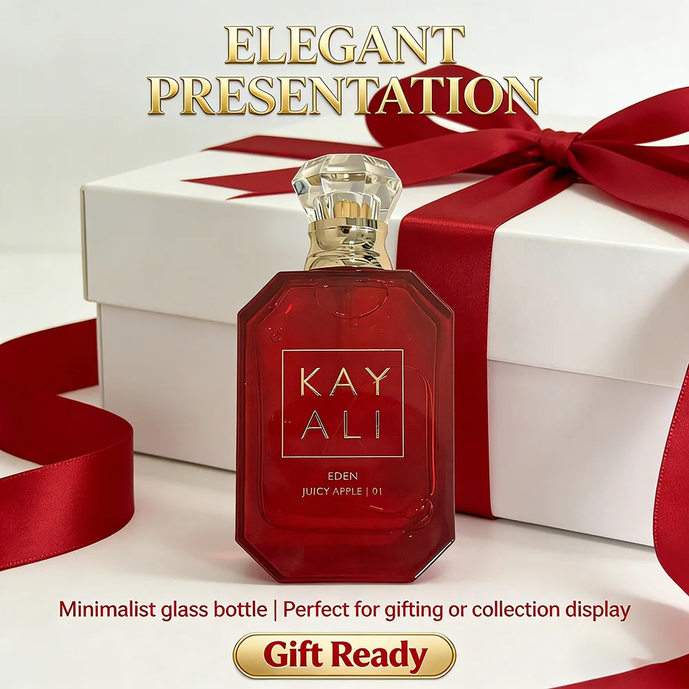 KAYALI Eden Juicy Apple 01 Long Lasting Eau De Parfum Spray 100ml Premium Scented Perfume for Women